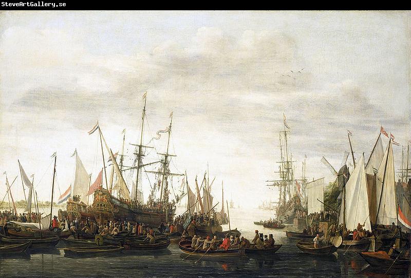 Lieve Verschuier The keelhauling, according to tradition, of the ship's doctor of Admiral Jan van Nes